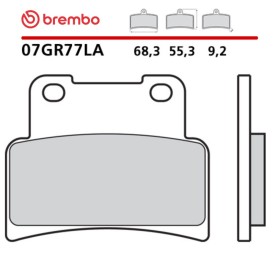 Plaquettes de Frein Moto Brembo 07GR77LA