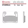 Pastillas Moto Brembo 07GR90LA