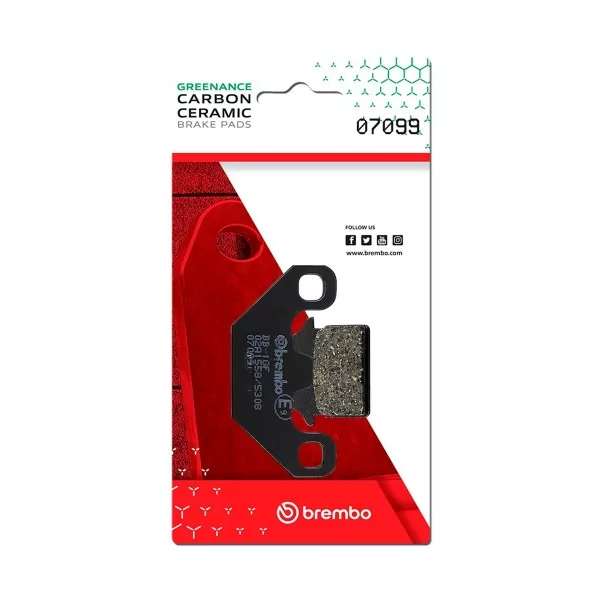 Plaquettes de Frein Moto Brembo 07099