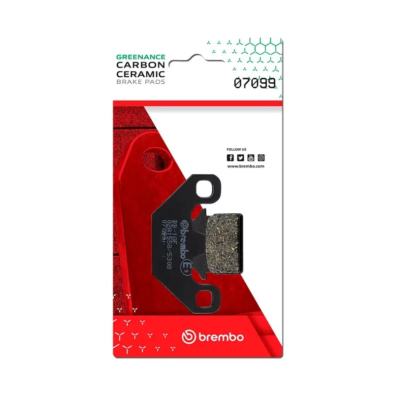 Plaquettes de Frein Moto Brembo 07099