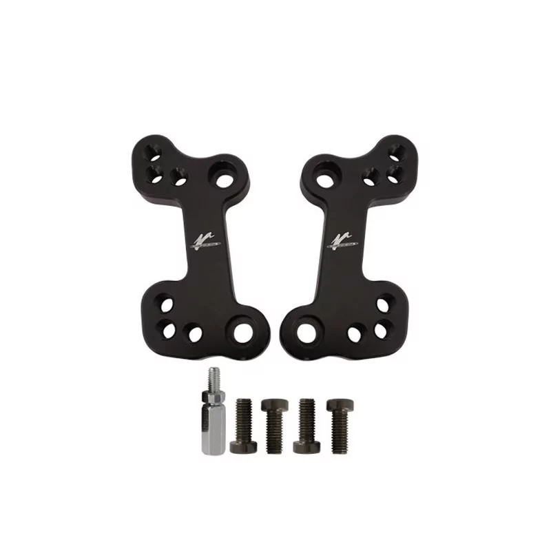 Valter Moto Fußrasten-Verstellplatten - Kawasaki ZX10R 06-10 Valter Moto Fußrasten-Verstellplatten - Kawasaki ZX10R 06-10