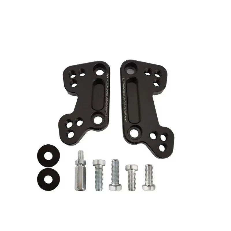 Platines de Recul Repose-pieds Valter Moto - Kawasaki NINJA 250 R 07-13 Platines de Recul Repose-pieds Valter Moto - Kawasaki NINJA 250 R 07-13