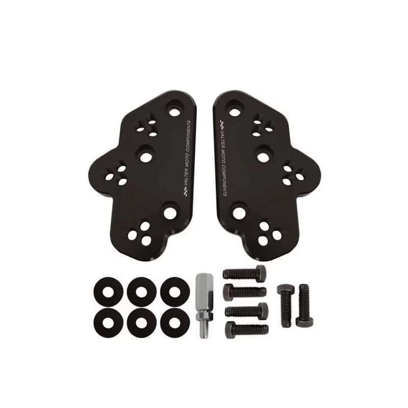 Placas de Retroceso de Estriberas Valter Moto - Suzuki GSX1300R HAYABUSA 08-17 Placas de Retroceso de Estriberas Valter Moto - Suzuki GSX1300R HAYABUSA 08-17