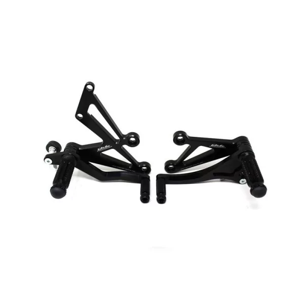 Pedane Arretrate Valter Moto Tipo 1 (Cambio Standard) - Kawasaki ZX 6-636R/RR 98-02