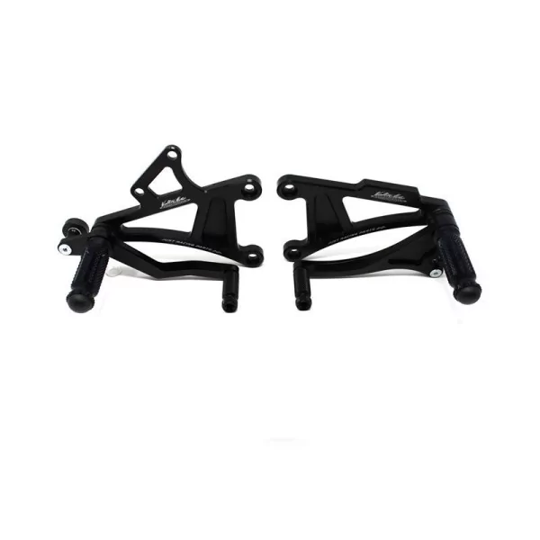 Repose-pieds Reculés Valter Moto Type 1 (Sélecteur Standard) - Kawasaki ZX 6-636R/RR 03-04
