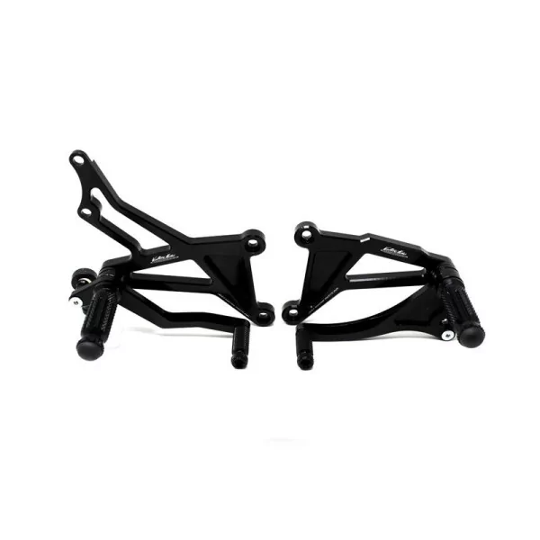 Valter Moto Rearsets Type 1 (Standard Shift) - Kawasaki ZX 6-636R/RR 07-08