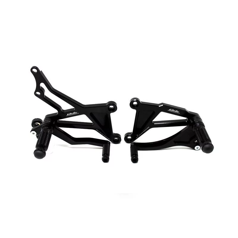 Valter Moto Rastenanlage Typ 1 (Standard-Schaltung) - Kawasaki ZX 6-636R/RR 07-08 Valter Moto Rastenanlage Typ 1 (Standard-Schaltung) - Kawasaki ZX 6-636R/RR 07-08