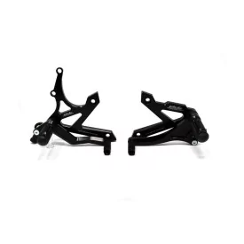Pedane Arretrate Valter Moto Tipo 1 (Cambio Standard) - Kawasaki Z750/R/ABS 07-13