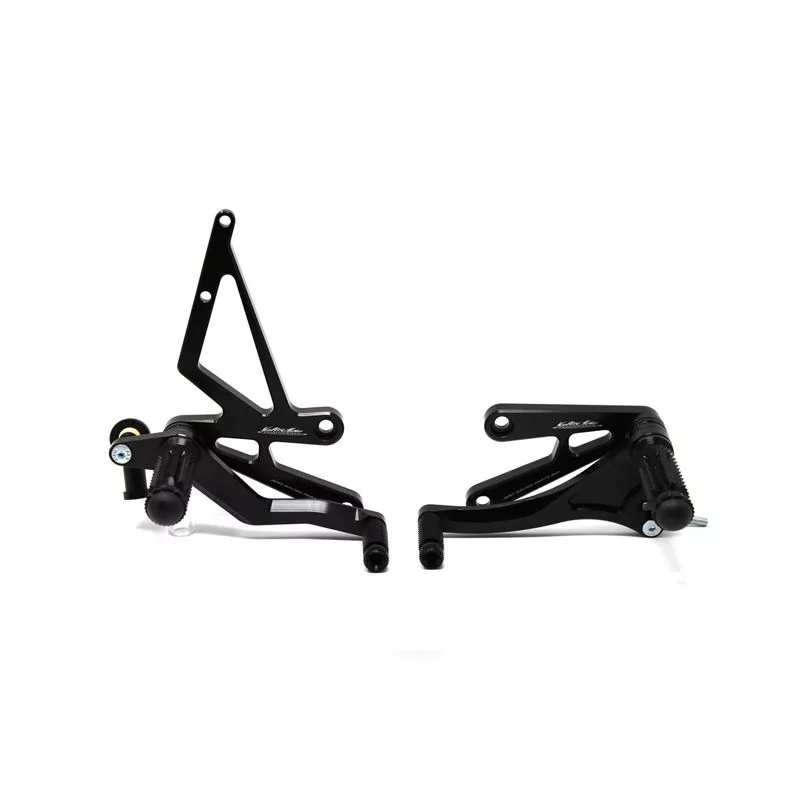 Repose-pieds Reculés Valter Moto Type 1 (Sélecteur Standard) - Suzuki SV650/S 99-02 Repose-pieds Reculés Valter Moto Type 1 (Sélecteur Standard) - Suzuki SV650/S 99-02