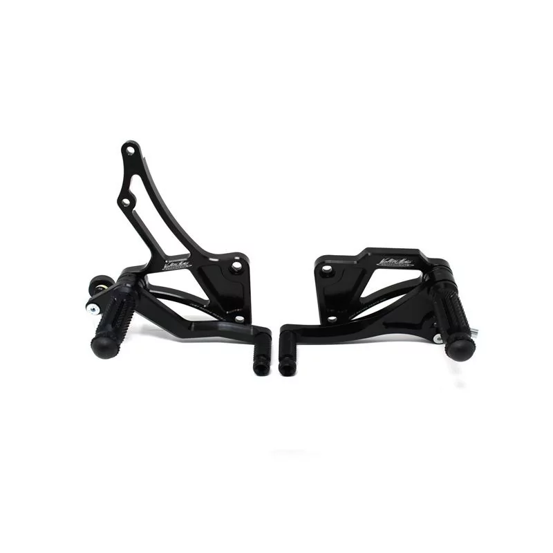 Repose-pieds Reculés Valter Moto Type 1 (Sélecteur Standard) - Suzuki SV650/S 03-12 Repose-pieds Reculés Valter Moto Type 1 (Sélecteur Standard) - Suzuki SV650/S 03-12