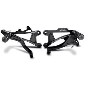 Valter Moto Rearsets Type 1 (Standard Shift) - Triumph STREET TRIPLE/R 07-12