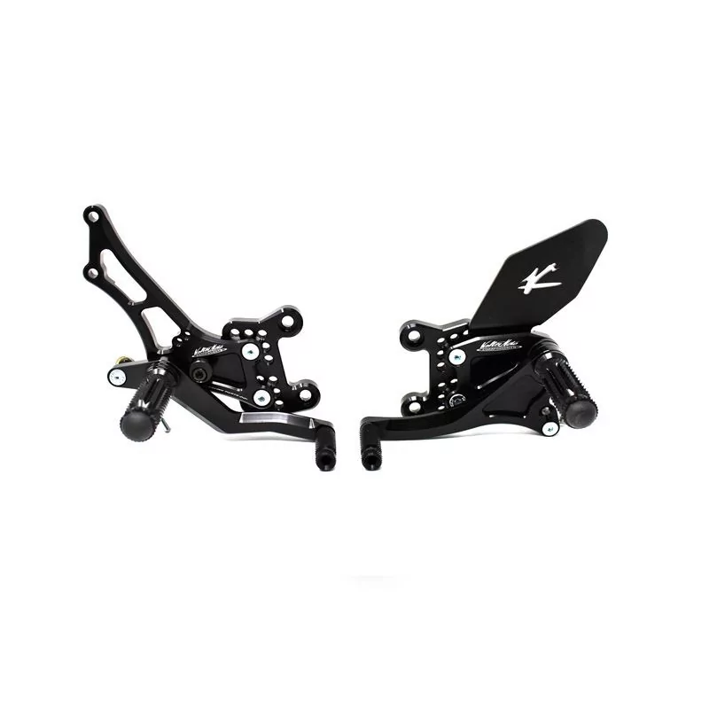 Pedane Arretrate Valter Moto Tipo 1.5 (Cambio Standard) - Aprilia RSV4/R/TUONO 13-16 Pedane Arretrate Valter Moto Tipo 1.5 (Cambio Standard) - Aprilia RSV4/R/TUONO 13-16