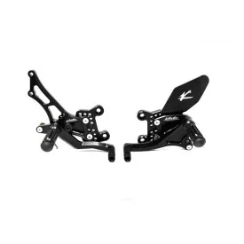 Repose-pieds Reculés Valter Moto Type 1.5 (Sélecteur Standard) - Aprilia RSV4 RF 17-24