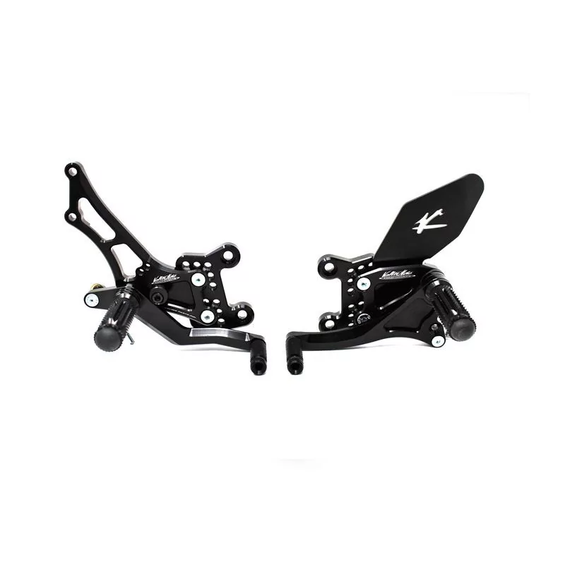 Estriberas Retrasadas Valter Moto Tipo 1.5 (Cambio Estándar) - Aprilia RSV4 RF 17-24 Estriberas Retrasadas Valter Moto Tipo 1.5 (Cambio Estándar) - Aprilia RSV4 RF 17-24