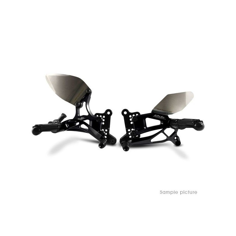 Repose-pieds Reculés Valter Moto Type 1.5 (Sélecteur Standard) - BM... Repose-pieds Reculés Valter Moto Type 1.5 (Sélecteur Standard) - BM...