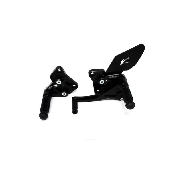 Repose-pieds Reculés Valter Moto Type 1.5 (Sélecteur Standard) - Ducati 749/999 03-06