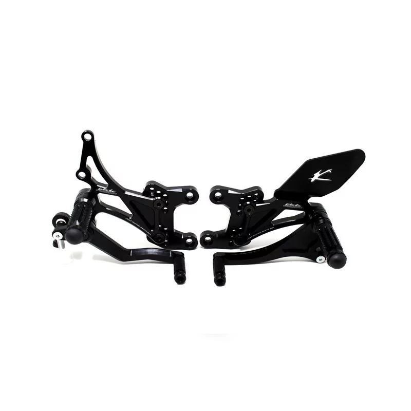 Estriberas Retrasadas Valter Moto Tipo 1.5 (Cambio Estándar) - Kawasaki ZX10R 06-10 Estriberas Retrasadas Valter Moto Tipo 1.5 (Cambio Estándar) - Kawasaki ZX10R 06-10