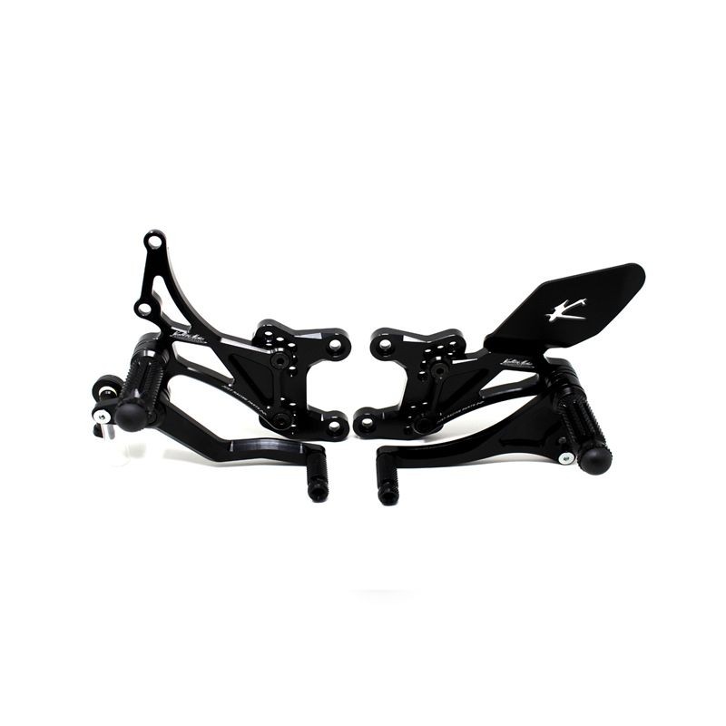 Valter Moto Rearsets Type 1.5 (Standard Shift) - Kawasaki ZX10R 06-10 Valter Moto Rearsets Type 1.5 (Standard Shift) - Kawasaki ZX10R 06-10