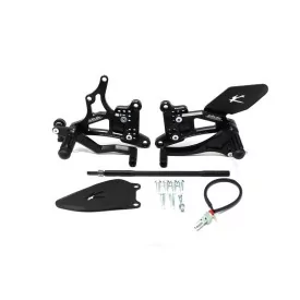 Pedane Arretrate Valter Moto Tipo 1.5 (Cambio Standard) - Kawasaki ZX 6-636 R/RR/ABS 09-20