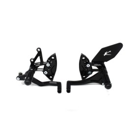 Repose-pieds Reculés Valter Moto Type 1.5 (Sélecteur Standard) - Ka...