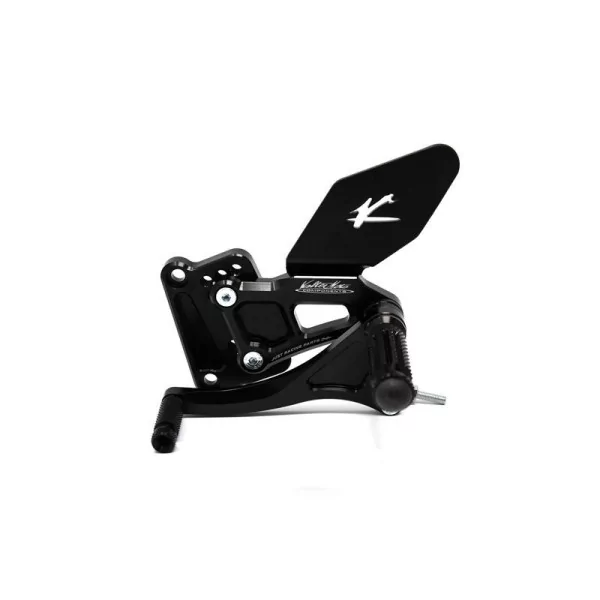 Pedane Arretrate Valter Moto Tipo 1.5 (Cambio Standard) - Kawasaki ZX10R ABS 16-24