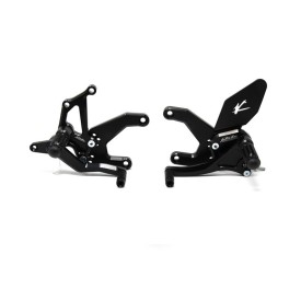 Repose-pieds Reculés Valter Moto Type 1.5 (Sélecteur Standard) - Kawas