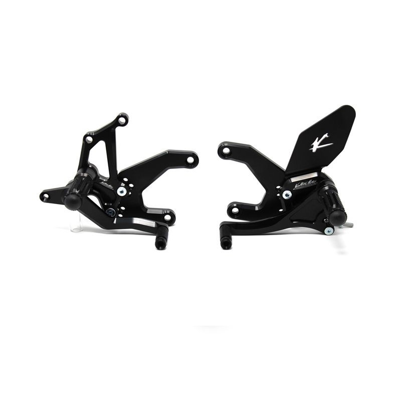 Repose-pieds Reculés Valter Moto Type 1.5 (Sélecteur Standard) - Kawas Repose-pieds Reculés Valter Moto Type 1.5 (Sélecteur Standard) - Kawas