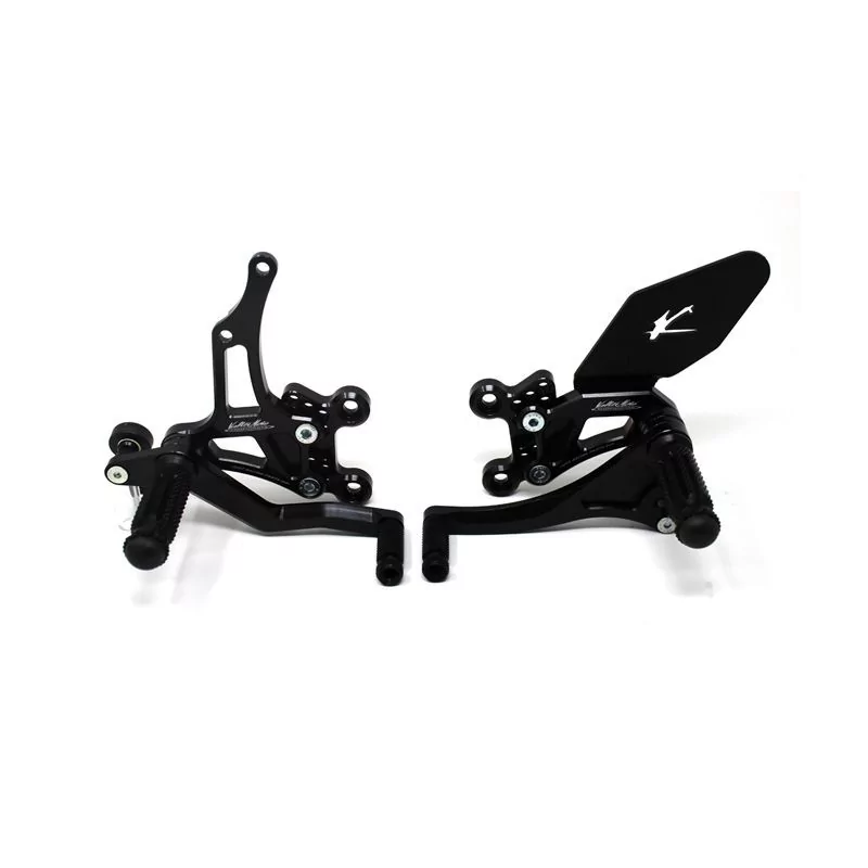 Pedane Arretrate Valter Moto Tipo 1.5 (Cambio Standard) - Suzuki GSX600R/750R 04-05