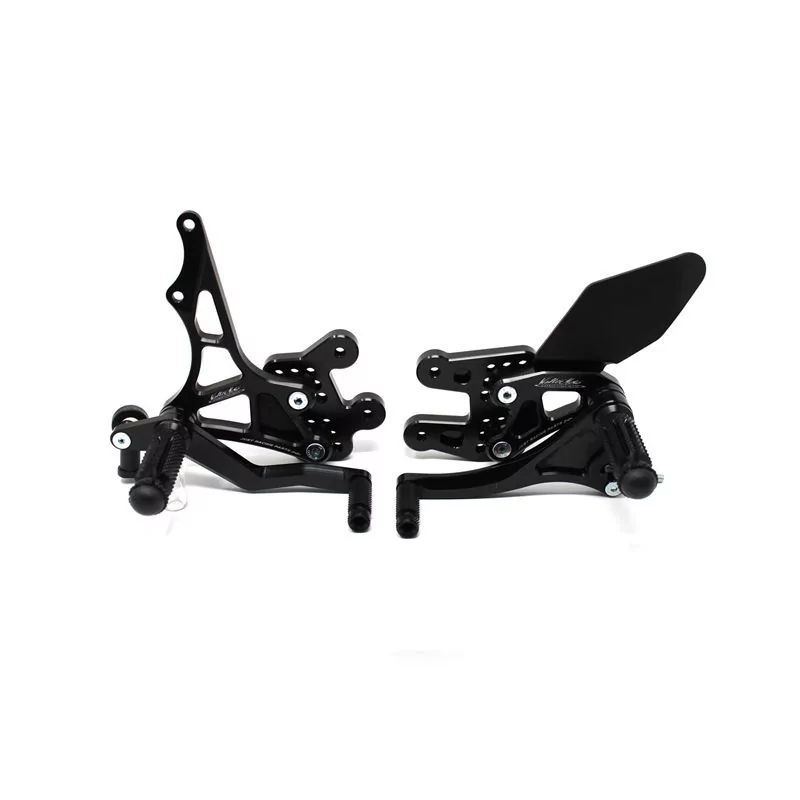 Pedane Arretrate Valter Moto Tipo 1.5 (Cambio Standard) - Suzuki GSX1000R 07-08 Pedane Arretrate Valter Moto Tipo 1.5 (Cambio Standard) - Suzuki GSX1000R 07-08