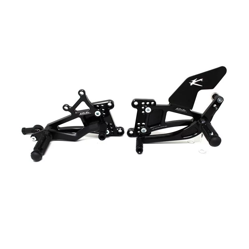 Pedane Arretrate Valter Moto Tipo 1.5 (Cambio Standard) - Triumph DAYTONA 675/R 13-16 Pedane Arretrate Valter Moto Tipo 1.5 (Cambio Standard) - Triumph DAYTONA 675/R 13-16