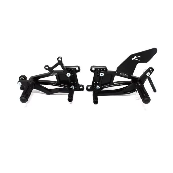 Repose-pieds Reculés Valter Moto Type 1.5 (Sélecteur Inversé (GP)) - Triumph DAYTONA 675/R 13-16