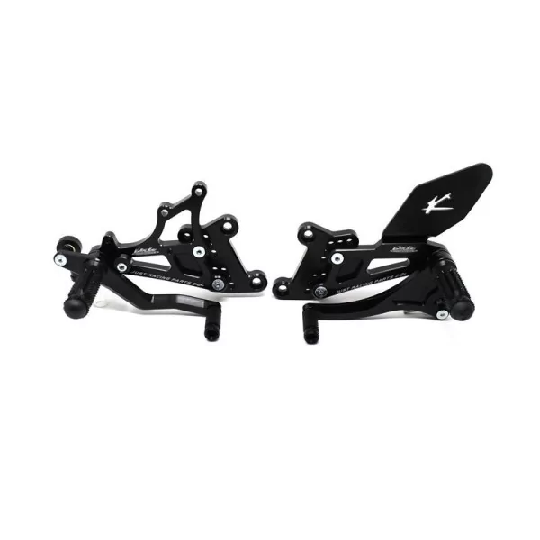 Repose-pieds Reculés Valter Moto Type 1.5 (Sélecteur Standard) - Yamaha R125 08-18