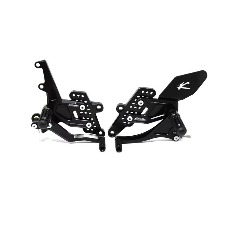 Repose-pieds Reculés Valter Moto Type 1.5 (Sélecteur Inversé (GP)) - Yamaha R3 15-24 Repose-pieds Reculés Valter Moto Type 1.5 (Sélecteur Inversé (GP)) - Yamaha R3 15-24