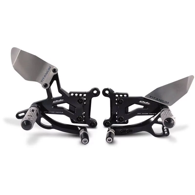 Repose-pieds Reculés Valter Moto Type 3.5 (Sélecteur Inversé (GP)) - Aprilia RSV4/R/TUONO 13-16 Repose-pieds Reculés Valter Moto Type 3.5 (Sélecteur Inversé (GP)) - Aprilia RSV4/R/TUONO 13-16