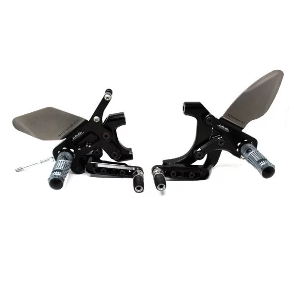 Pedane Arretrate Valter Moto Tipo 3.5 (Cambio Standard) - Ducati PANIGALE 1199/1299 12-15