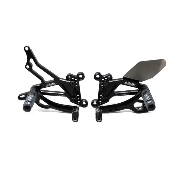 Repose-pieds Reculés Valter Moto Type 3.5 (Sélecteur Standard) - Kawasaki ZX 6-636R/RR 05-06