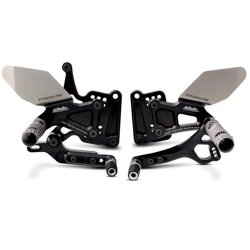 Estriberas Retrasadas Valter Moto Tipo 3.5 (Cambio Estándar) - Kawasaki ZX10R/ABS 16-24 Estriberas Retrasadas Valter Moto Tipo 3.5 (Cambio Estándar) - Kawasaki ZX10R/ABS 16-24