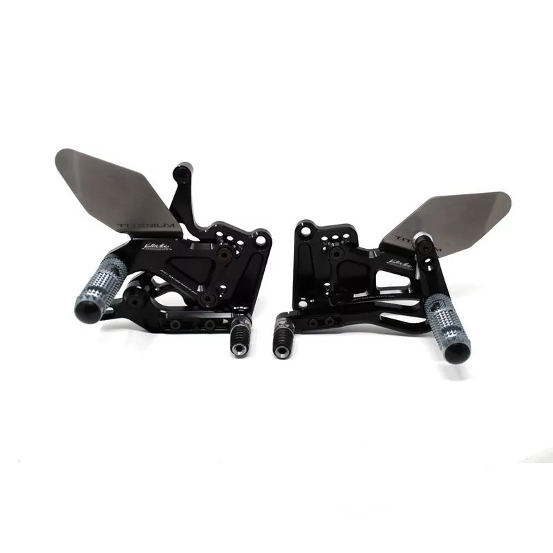 Repose-pieds Reculés Valter Moto Type 3.5 (Sélecteur Inversé (GP)) - Kawasaki ZX10R/ABS 16-24 Repose-pieds Reculés Valter Moto Type 3.5 (Sélecteur Inversé (GP)) - Kawasaki ZX10R/ABS 16-24
