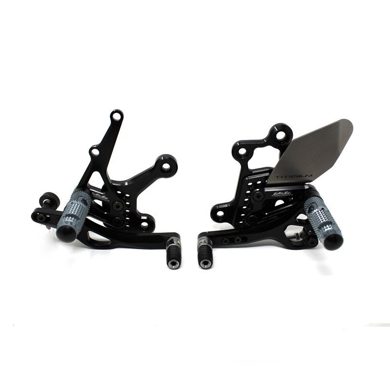 Repose-pieds Reculés Valter Moto Type 3.5 (Sélecteur Standard) - Kawas Repose-pieds Reculés Valter Moto Type 3.5 (Sélecteur Standard) - Kawas
