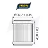 Motorcycle Oil Filter ISON142 - Ison