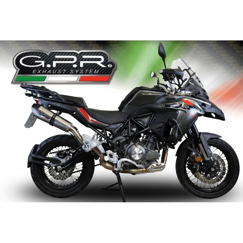 Echappement GPR Trk 502 X 2017/2020 e4 Echappement GPR Trk 502 X 2017/2020 e4