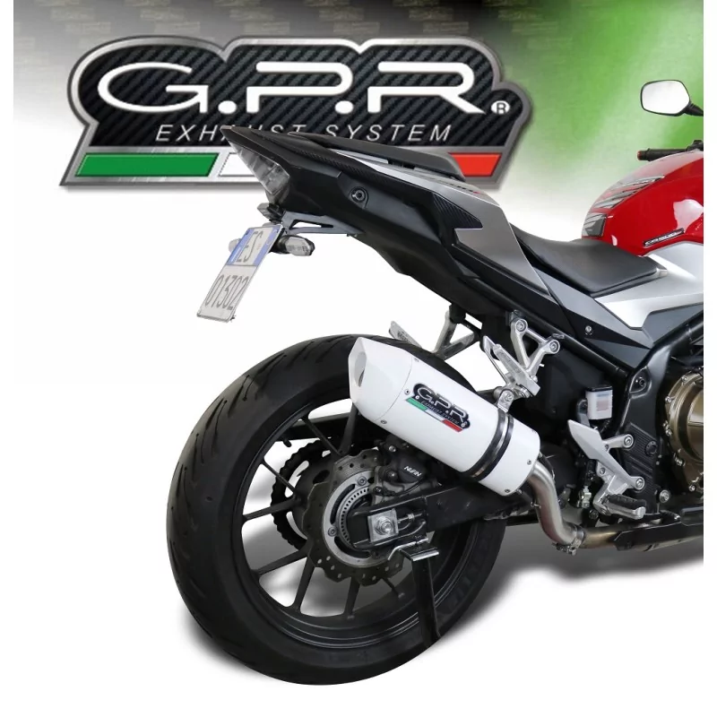 Echappement GPR Cb 500 X 2019/2025 e5 Echappement GPR Cb 500 X 2019/2025 e5