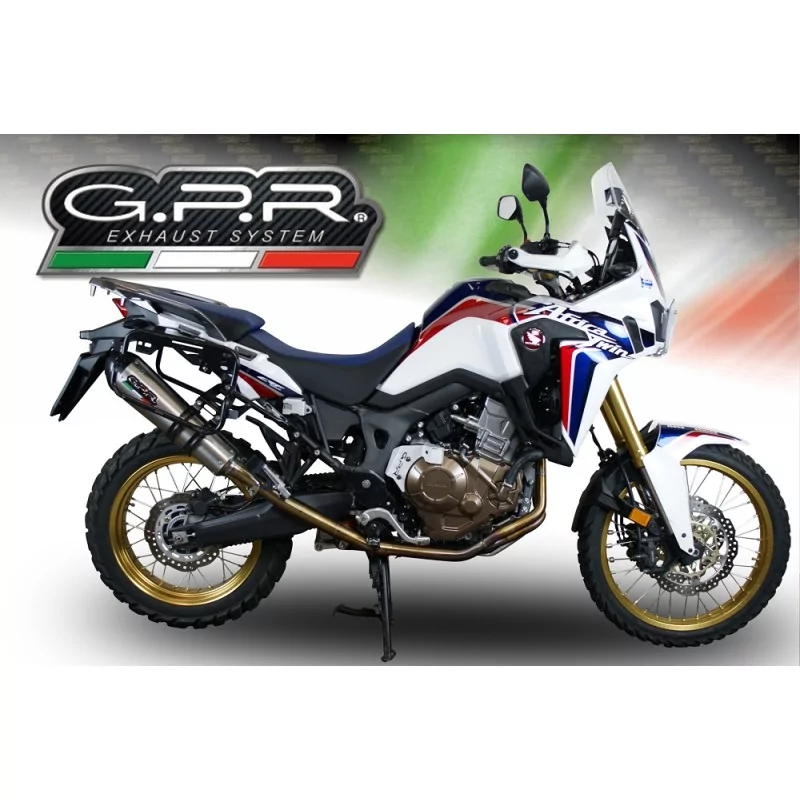 Exhaust GPR Crf 1000 L Africa Twin 2015/2017 e3