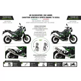 Exhaust GPR KLE 500 2026/2027 Euro 5 plus