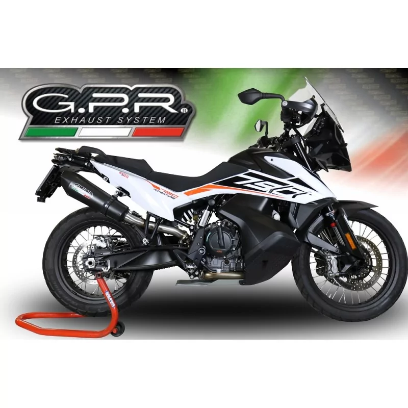 Echappement GPR Adventure 790 2018/2020 e4 Echappement GPR Adventure 790 2018/2020 e4