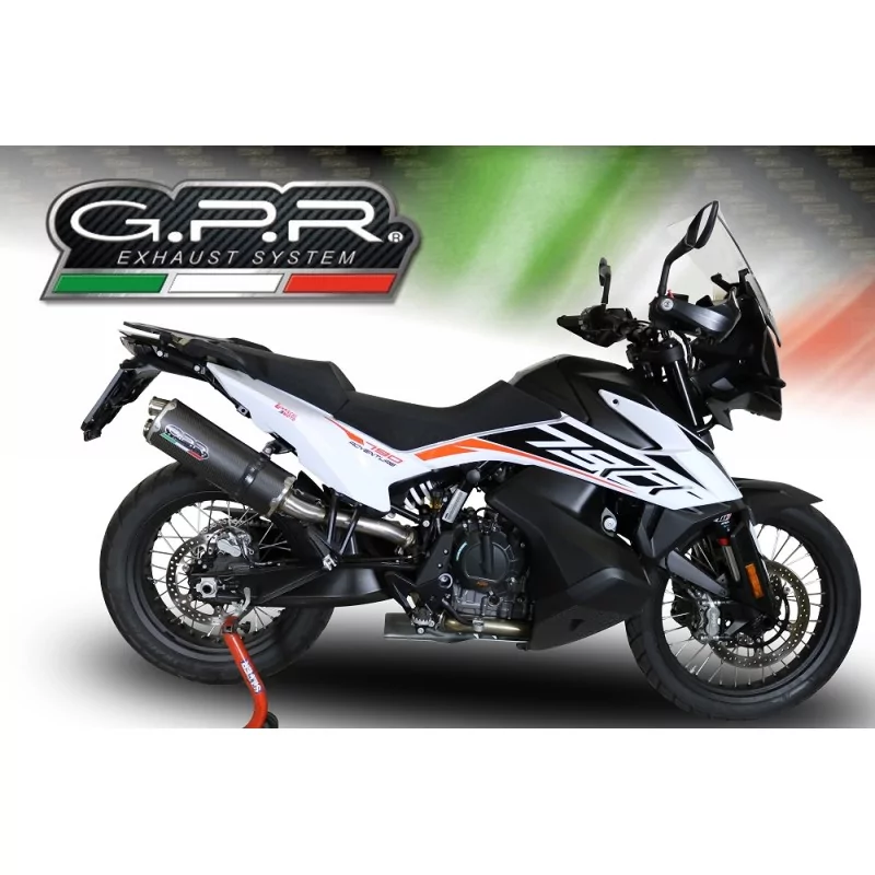 Exhaust GPR Adventure 790 2025/2026 e5 plus Exhaust GPR Adventure 790 2025/2026 e5 plus