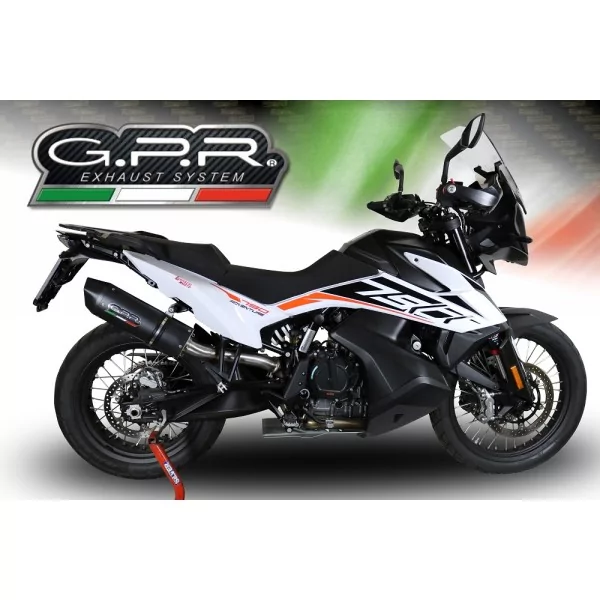 Exhaust GPR Adventure 790 2025/2026 e5 plus