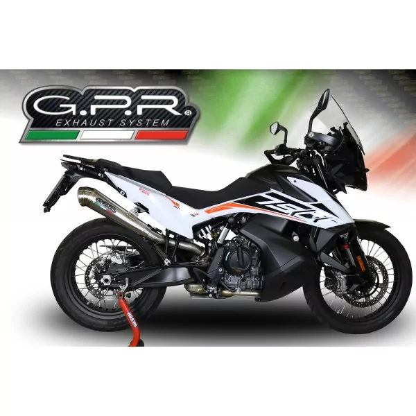 Scarico GPR Adventure 790 2025/2026 e5 plus