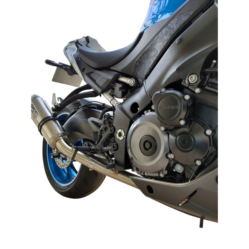 Sportauspuff GPR Gsx-S 1000 GT 2021/2025 e5 Sportauspuff GPR Gsx-S 1000 GT 2021/2025 e5