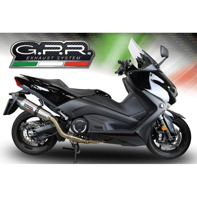 Scarico GPR T-Max 530 2017/2019 e4 Scarico GPR T-Max 530 2017/2019 e4